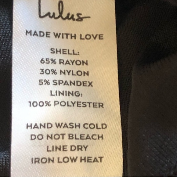 Lulus XL Black Dress Off Shoulder Mini Dress - Picture 9 of 13